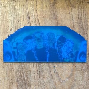 Blue Monster Art Panel